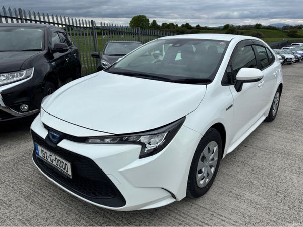 Toyota Corolla Hatchback, Petrol Hybrid, 2019, White