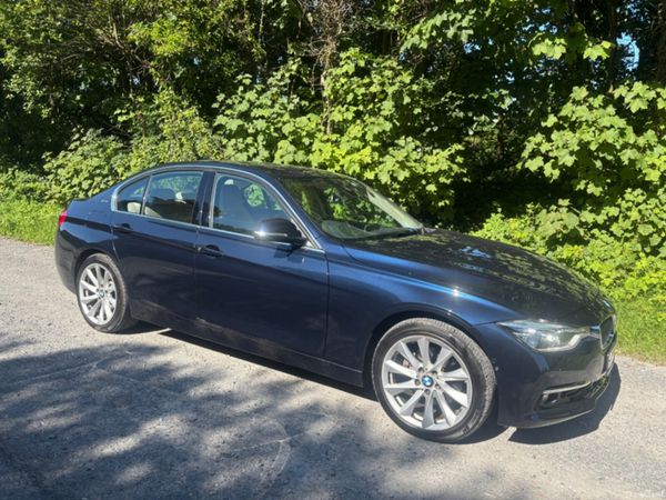 BMW 3-Series Saloon, Petrol Plug-in Hybrid, 2016, Blue