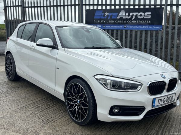 BMW 1-Series Hatchback, Diesel, 2017, White