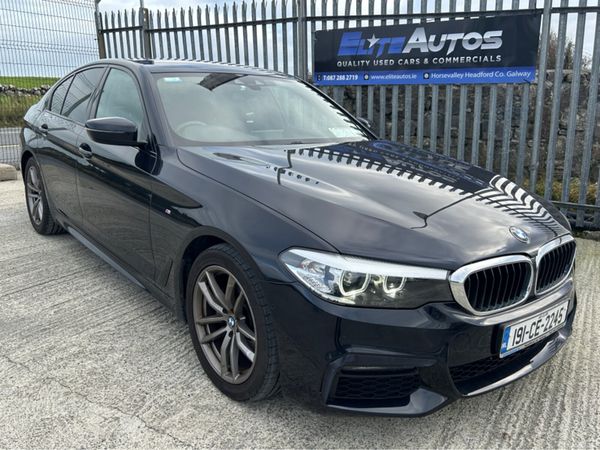 BMW 5-Series Saloon, Diesel, 2019, Black