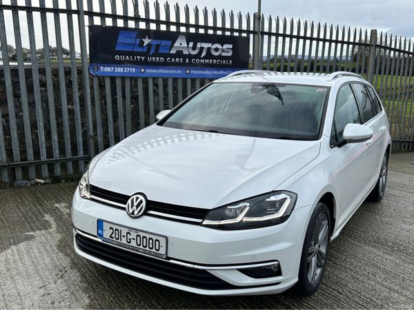 Volkswagen Golf Estate, Diesel, 2020, White