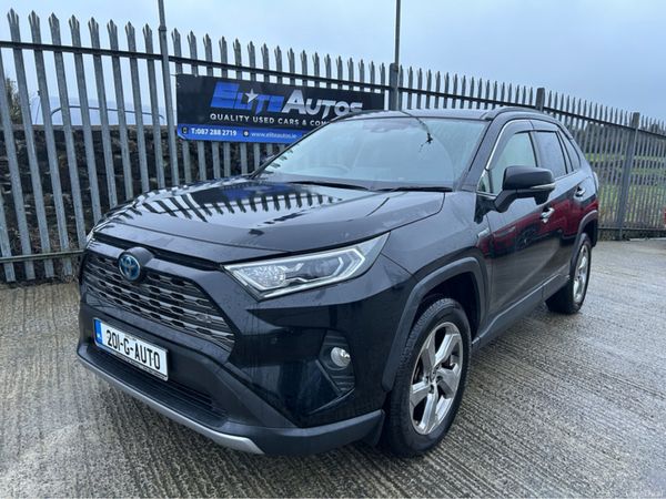 Toyota RAV4 Hatchback, Petrol Hybrid, 2020, Black
