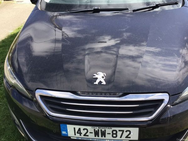 Peugeot 308 Hatchback, Diesel, 2014, Black