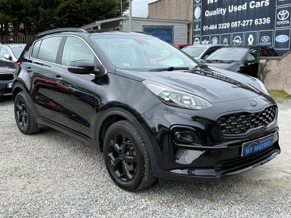 Kia Sportage SUV, Diesel Hybrid, 2022, Black