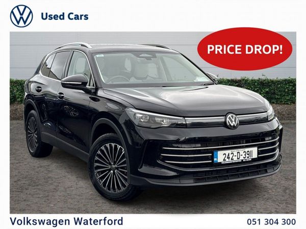 Volkswagen Tiguan SUV, Diesel, 2024, Black