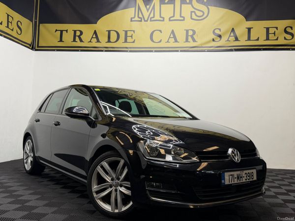 Volkswagen Golf Hatchback, Diesel, 2017, Black
