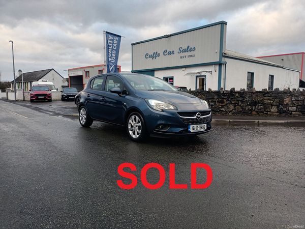 Opel Corsa Hatchback, Petrol, 2016, Blue