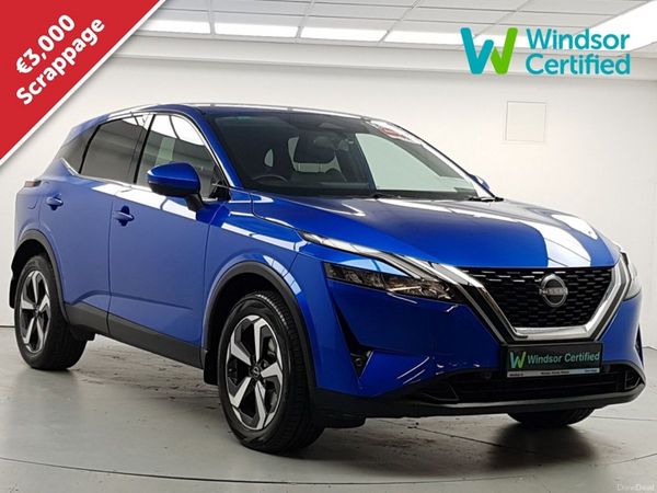 Nissan Qashqai MPV, Petrol, 2022, Blue