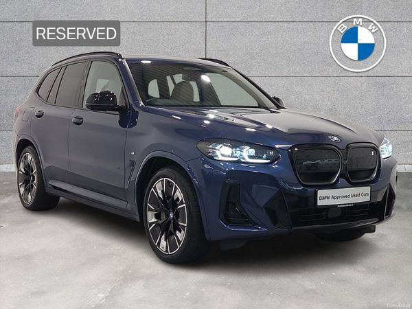 BMW iX3 SUV, Electric, 2022, Blue