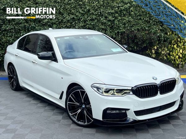 BMW 5-Series Saloon, Diesel, 2017, White