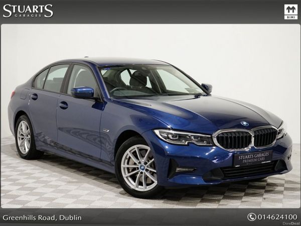 BMW 3-Series Saloon, Petrol Plug-in Hybrid, 2022, Blue