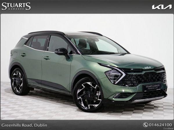 Kia Sportage Estate, Petrol Plug-in Hybrid, 2025, Green