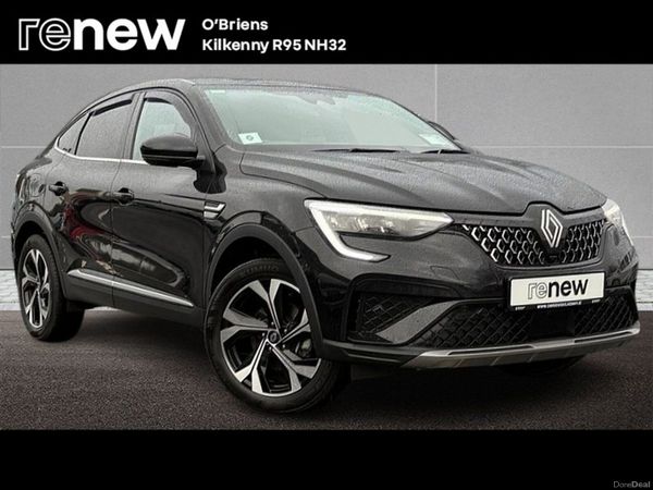 Renault Arkana Hatchback, Petrol Hybrid, 2024, Black