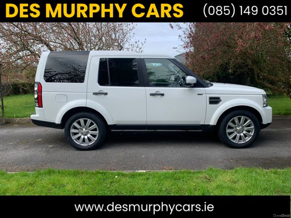 Land Rover Discovery SUV, Diesel, 2014, White