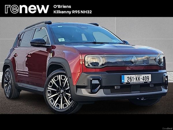 Renault 4 Hatchback, Electric, 2026, Red