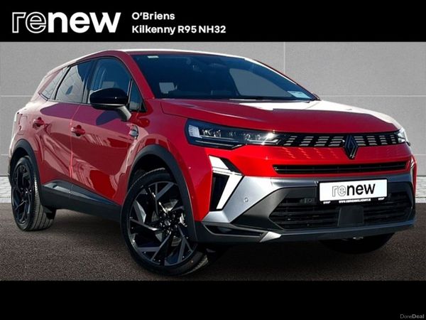 Renault Symbioz SUV, Petrol Hybrid, 2026, Red