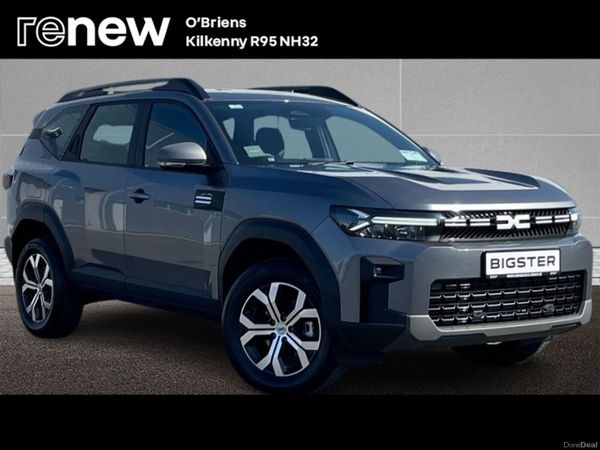 Dacia Bigster SUV, Petrol Hybrid, 2026, Grey