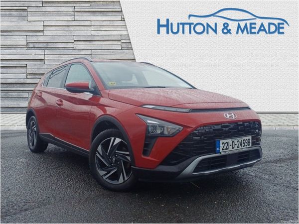 Hyundai Bayon Hatchback, Petrol, 2022, Red