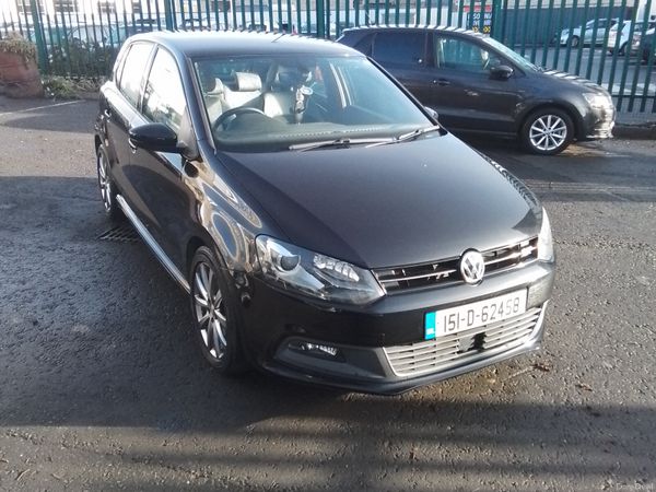 Volkswagen Polo Hatchback, Petrol, 2015, Black