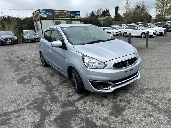 Mitsubishi Mirage Hatchback, Petrol, 2017, Silver
