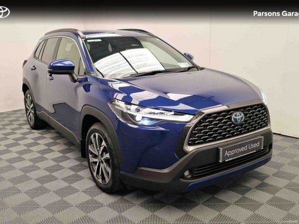 Toyota Corolla Cross SUV, Petrol Hybrid, 2024, Blue