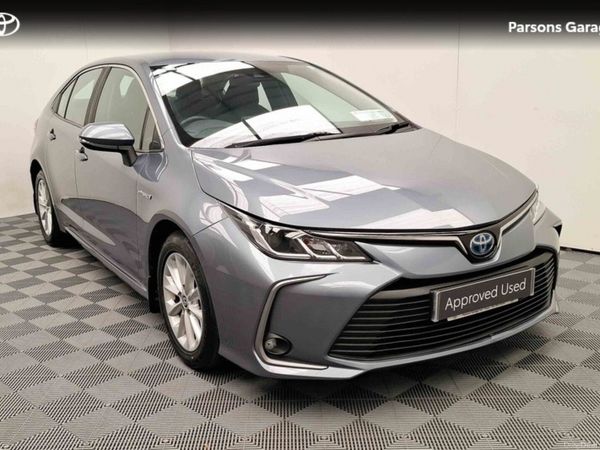 Toyota Corolla Saloon, Petrol Hybrid, 2021, Grey