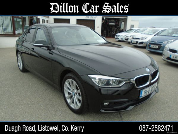 BMW 3-Series Saloon, Diesel, 2018, Black