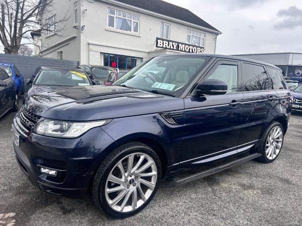 Land Rover Range Rover Sport SUV, Diesel, 2017, Blue