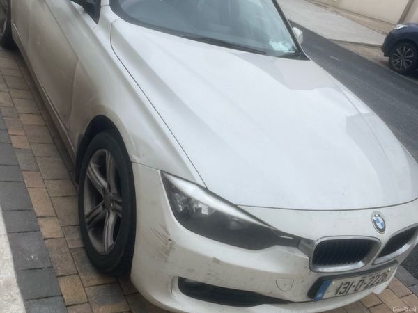 BMW 3-Series Saloon, Diesel, 2013, White