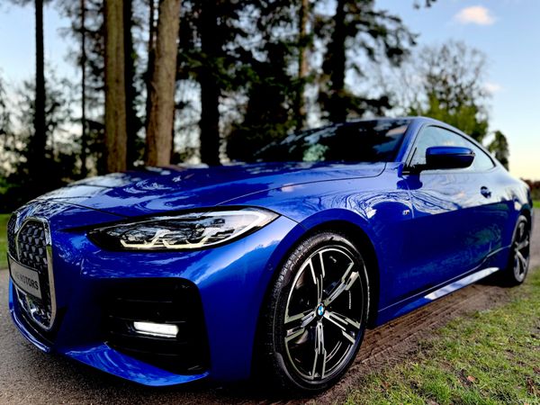 BMW 4-Series Coupe, Diesel, 2021, Blue
