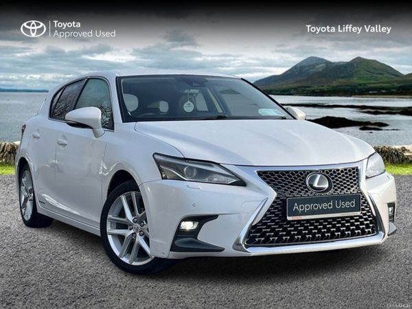 Lexus CT Hatchback, Petrol Hybrid, 2019, White