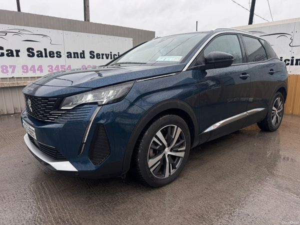 Peugeot 3008 MPV, Petrol Plug-in Hybrid, 2022, Blue