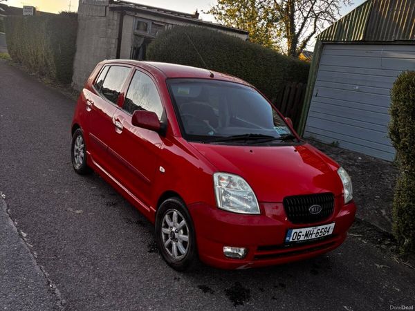 Kia Picanto Hatchback, Petrol, 2006, Red