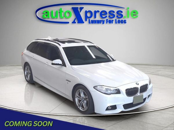 BMW 5-Series Estate, Diesel, 2016, White