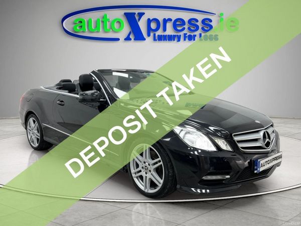 Mercedes-Benz E-Class Convertible, Diesel, 2012, Black