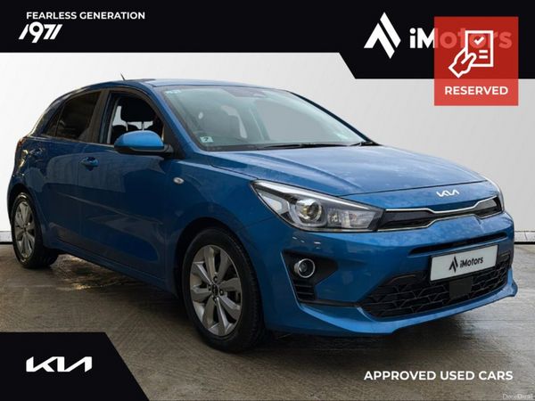 Kia Rio Hatchback, Petrol, 2022, Blue
