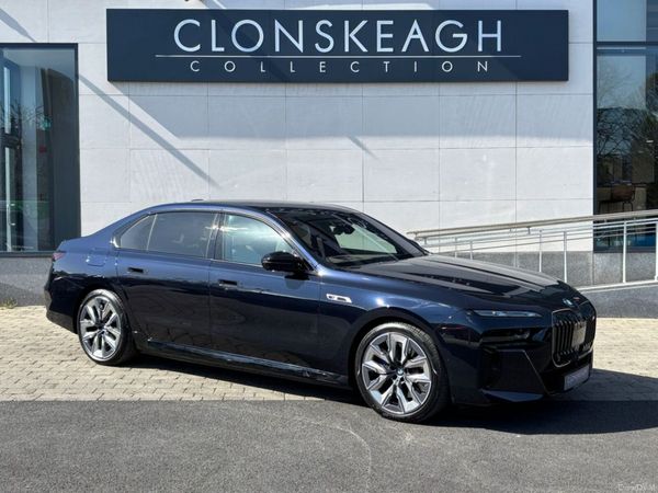 BMW 7-Series Saloon, Petrol Hybrid, 2025, Black