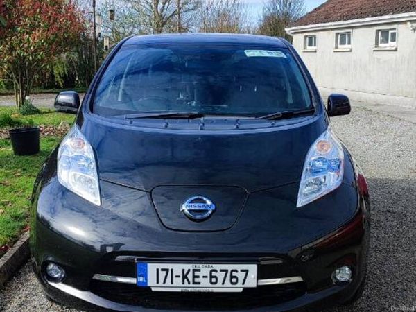 Nissan Leaf Hatchback, Electric, 2017, Black