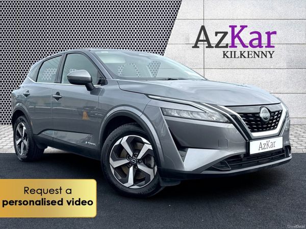 Nissan Qashqai SUV, Petrol Hybrid, 2023, Grey