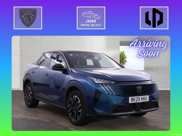 Peugeot 3008 SUV, Petrol Hybrid, 2025, Blue
