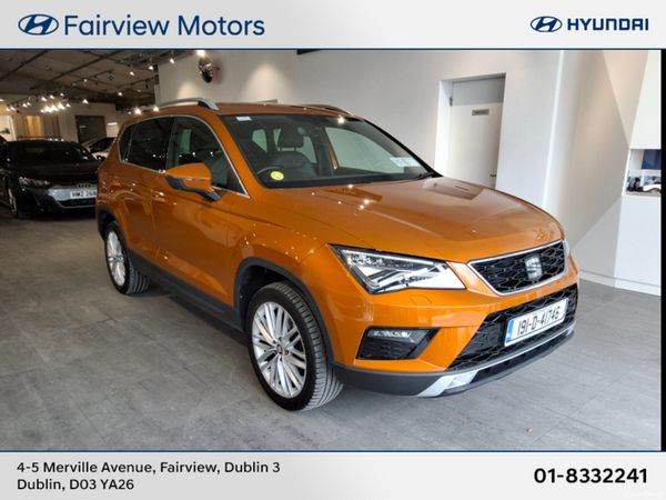 SEAT Ateca Estate, Diesel, 2019, Orange