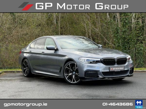 BMW 5-Series Saloon, Diesel, 2018, Blue