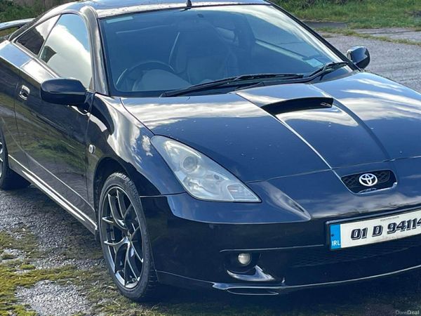 Toyota Celica Coupe, Petrol, 2001, Blue