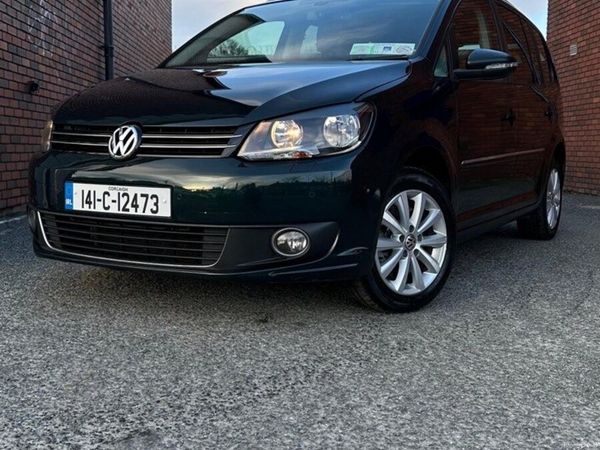 Volkswagen Touran MPV, Diesel, 2014, Green