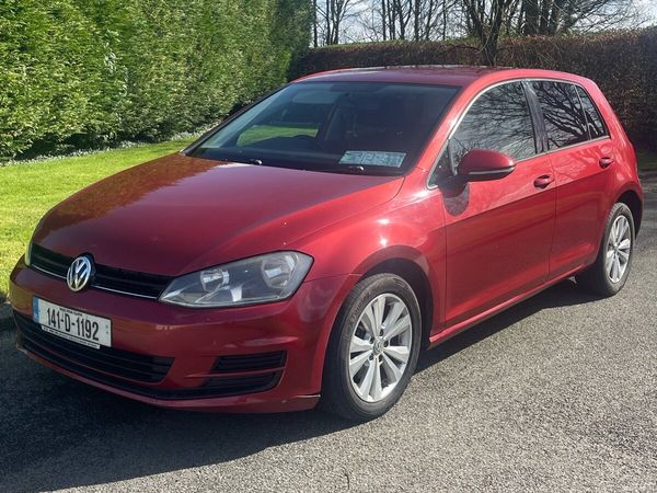 Volkswagen Golf Estate, Diesel, 2014, Red