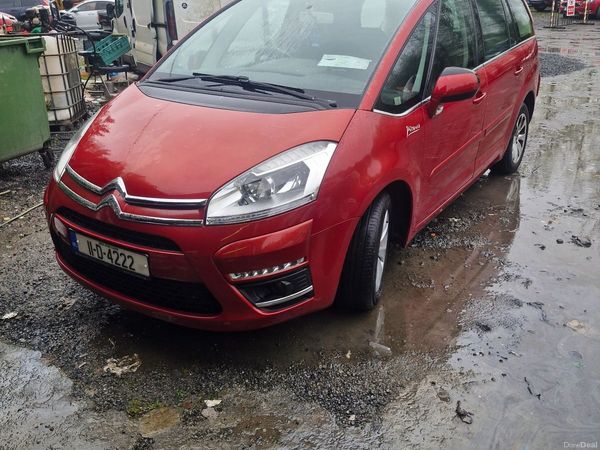 Citroen C4 Picasso MPV, Diesel, 2011, Red