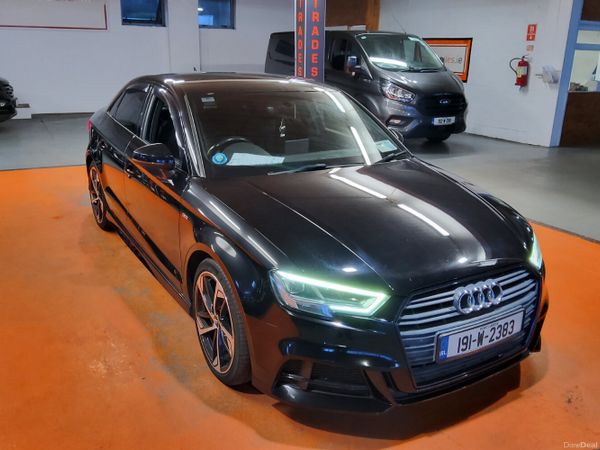 Audi A3 Saloon, Diesel, 2019, Black