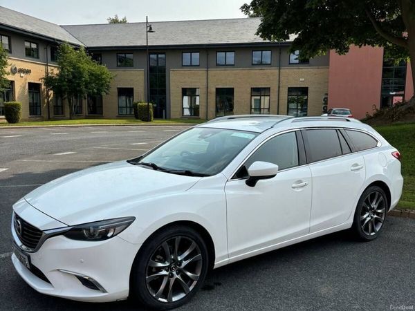 Mazda Mazda6 Estate, Diesel, 2017, White