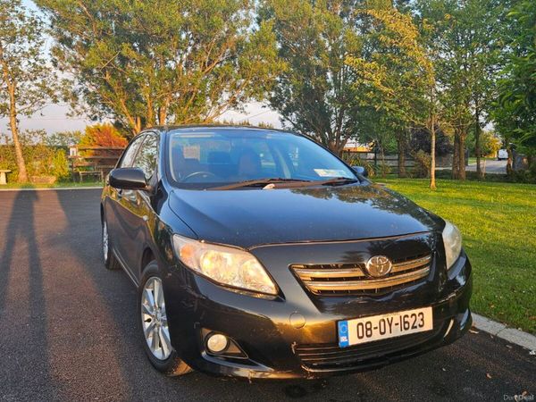 Toyota Corolla Saloon, Diesel, 2008, Black