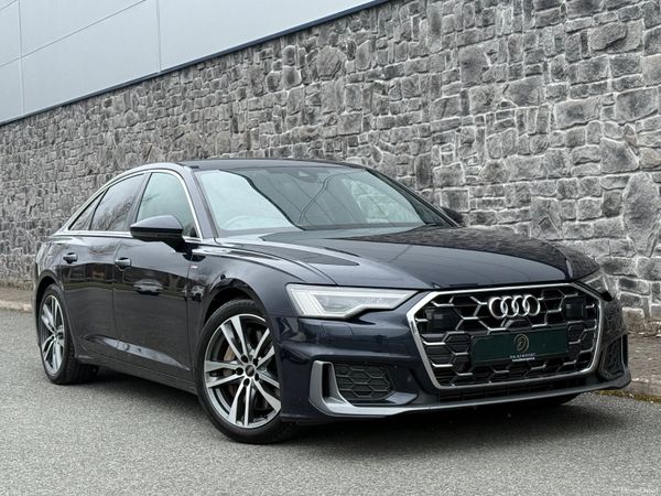 Audi A6 Saloon, Petrol Plug-in Hybrid, 2024, Blue